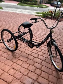 Adult Tricycle 3-Wheel Cruiser Bike
