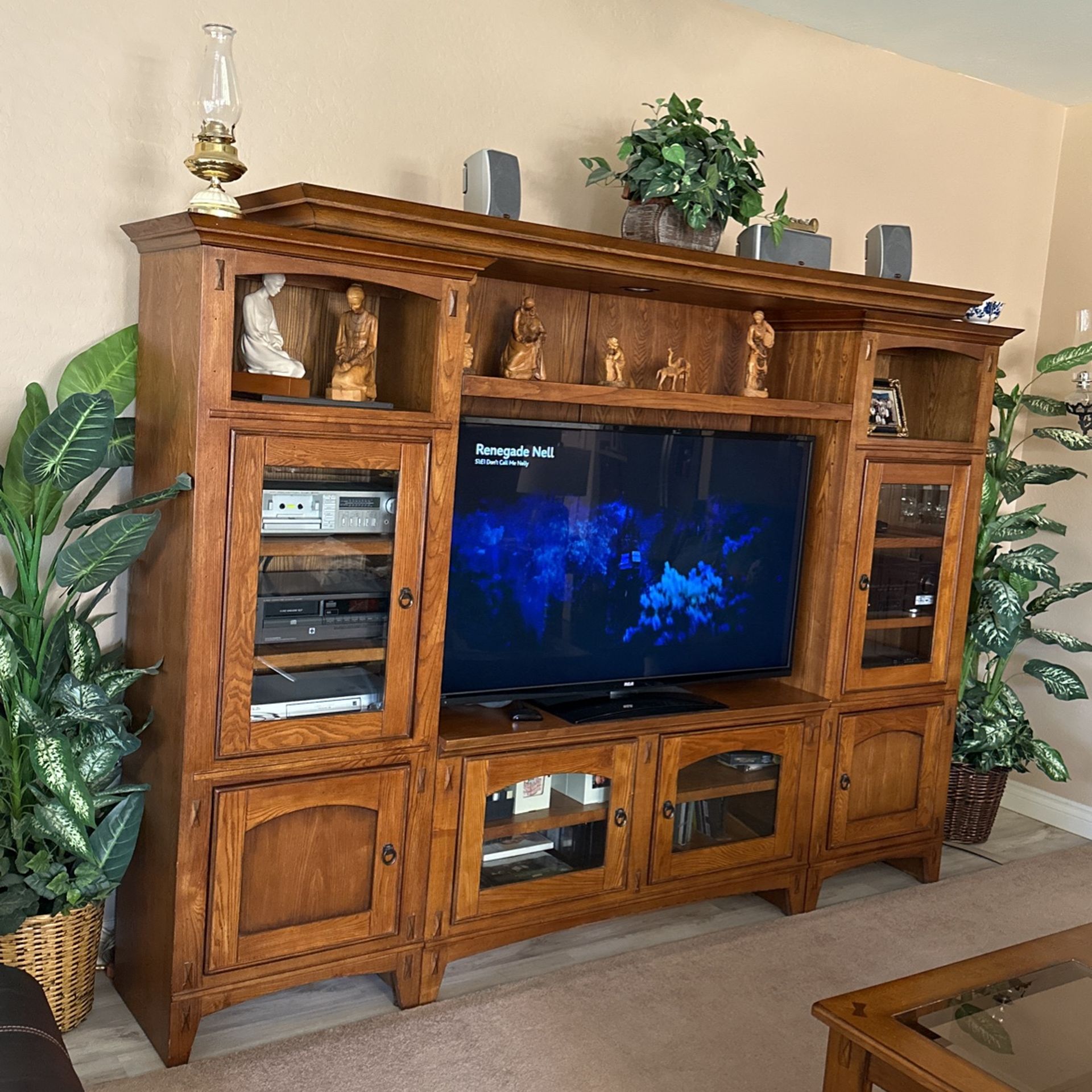 Entertainment Center By CASUAL LIFE DESIGNS *EXCELLENT CONDITION*