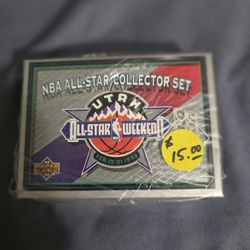 Sealed 1993 Upperdeck Nba All Star Collector Set