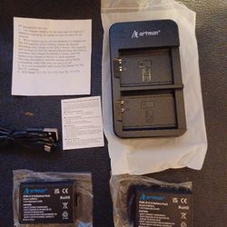 Altman LP-E10 CAMERA BATTERY AND CHARGER KIT PRIMARILY FOR CANON EOS REBEL CAMERAS