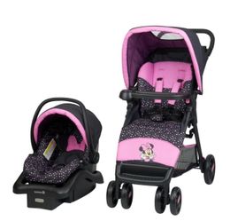 Lx Stroller Travel System Minnie Mouse