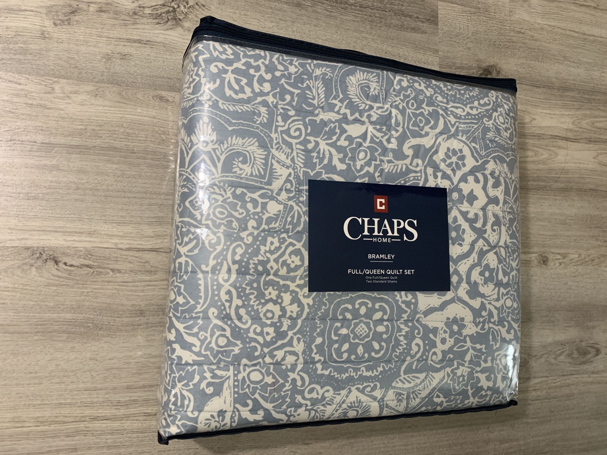 CHAPS Hotel Quilts Set Size: Full/Queen or King ,Brand New