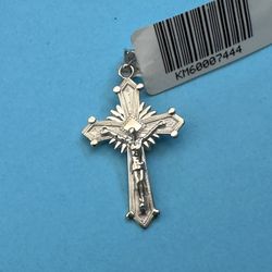 14k W/g Crucifix 