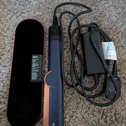 Dyson Airstrait dryer and straightener
(Prussian Blue/Rich Copper)