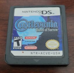 Castlevania: Dawn of Sorrow – Nintendo DS Cartridge