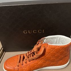 Gucci Men’s High Tops Size 9