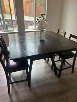 Dining table with 4 chairs