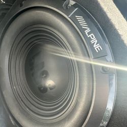 12” Bass Subwoofer W/ Enclosure