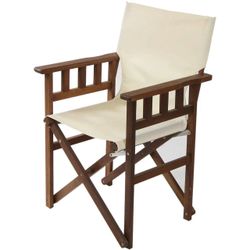 Wooden Folding Director's Chair