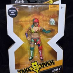 2017 WWE Elite Kabuki Warrior- Asuka, NXT Takeoverno