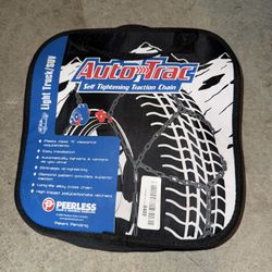Auto-Trac Light Truck/SUV Tire Traction Chain - Set of 2