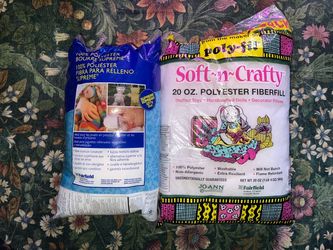 Poly-fil two unopened bags