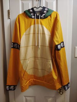 Bowser Super Mario Cosplay Hoodie – Size Large