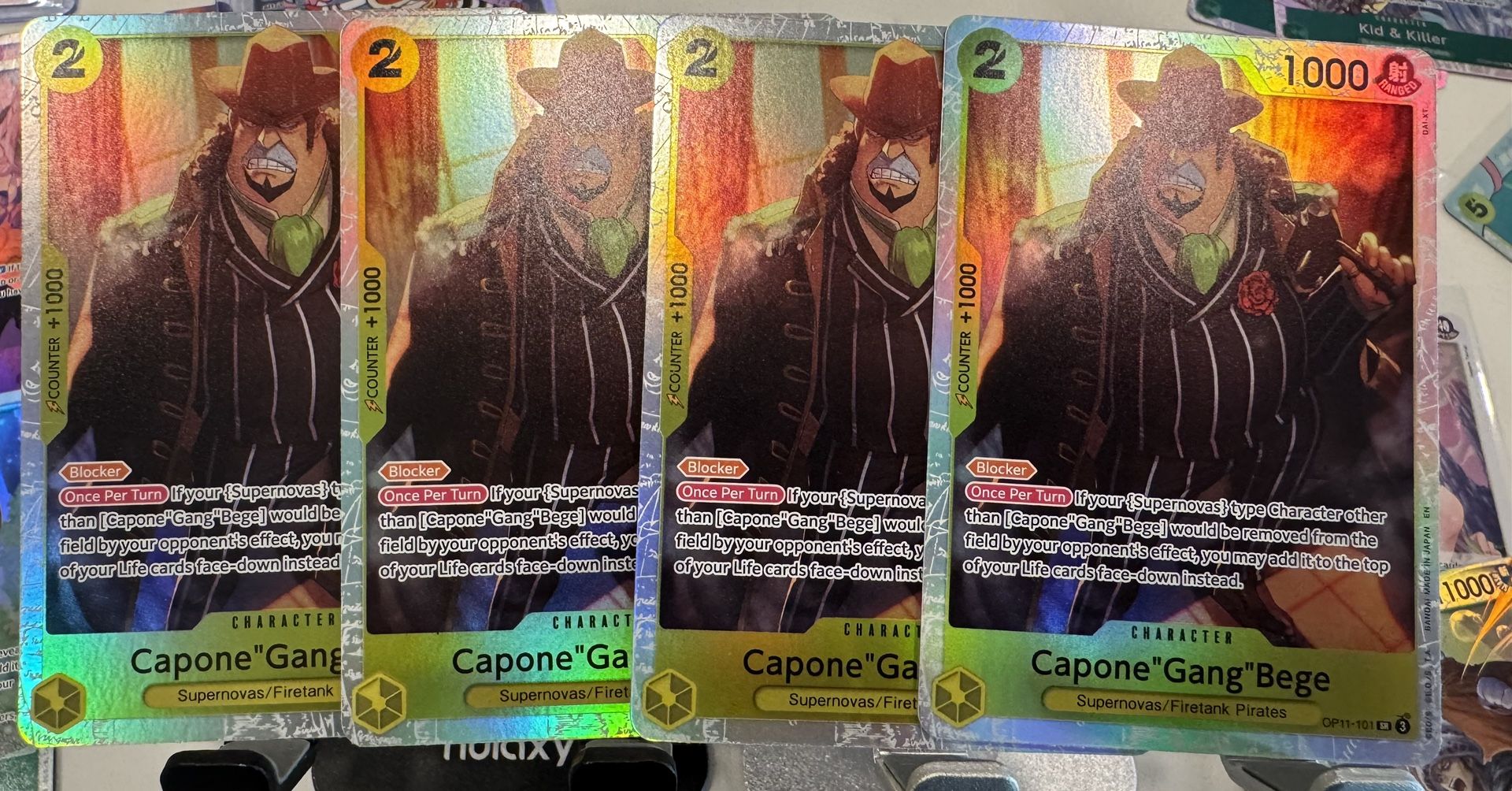 One Piece Cards Capone