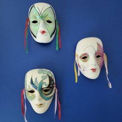 Ceramic Masks And Posters