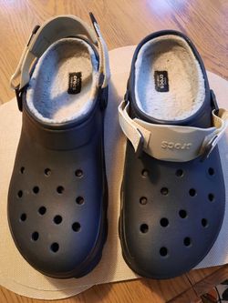 REDUCED Men's crocs size 15 med.