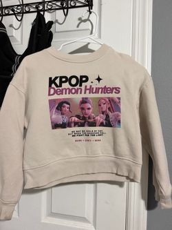 K-pop demon hunter crew neck