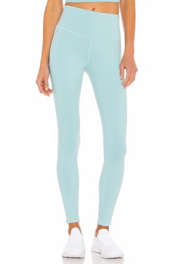 Alo Yoga High Waist Airbrush Leggings Blue Quartz Sz. S