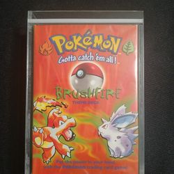 Pokemon Brushfire Theme Deck Base Set 1999 Sealed Vintage