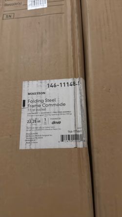 Folding Steel Frame Commode