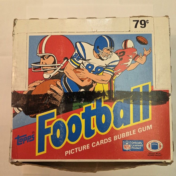 1988 Topps Football Vintage Cello Box 24 Sealed Packs 30 Card Pack Unsearched