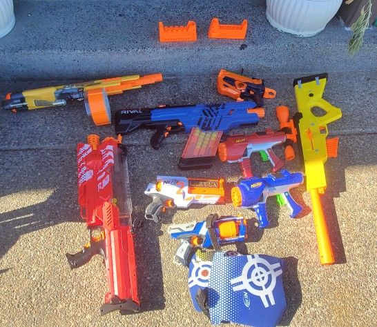 Nerf Gun Lot