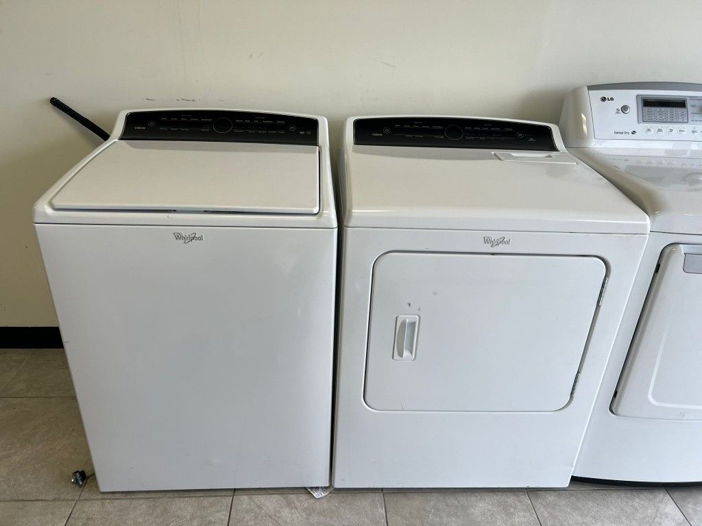 ♨️♨️SET WHIRPOOL STEAM WASHER AND ELECTRIC 🎈