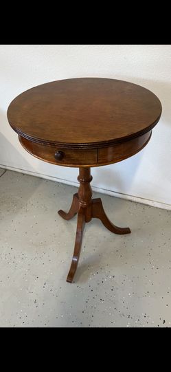Vintage Pedestal Table