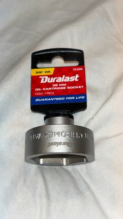 Duralast oil cartridge socket