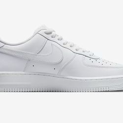 New White Air Force Ones Size 11