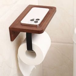 Wooden tissue holder without holes