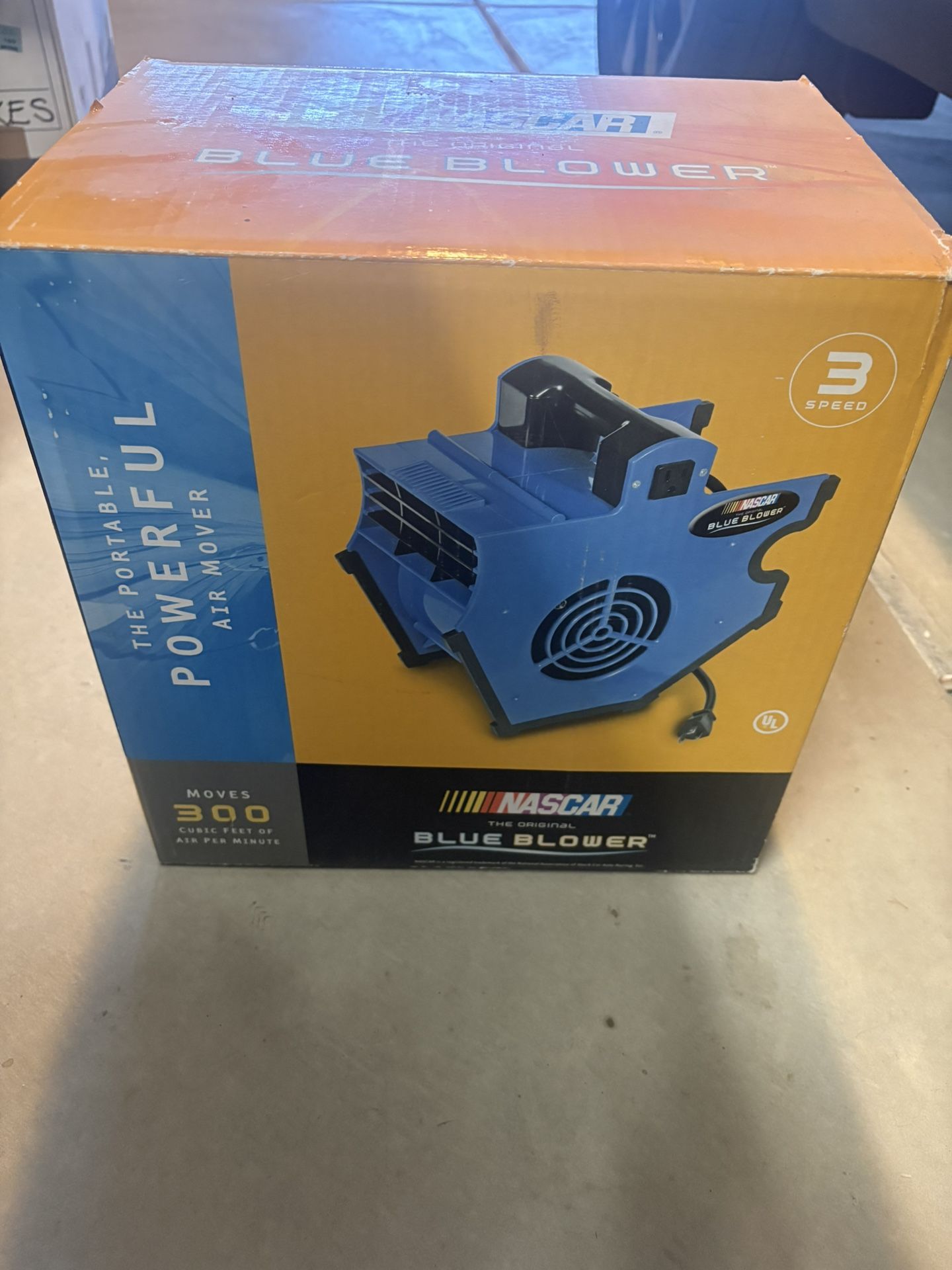 Nascar Blue Blower