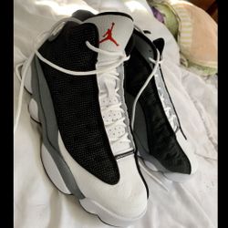 Jordan 13 size 10 Black Flint 