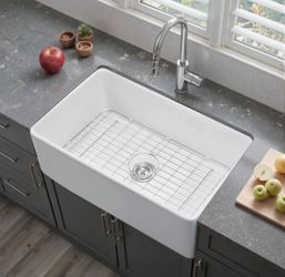 33” fireclay sink