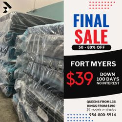 💥FINAL SALE! Brand NEW KING, Queen, Full, Twin XL Mattresses – GOING OUT FOR BUSINESS, Must Sell Quick!