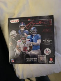 Topps sealed Signature Mega box