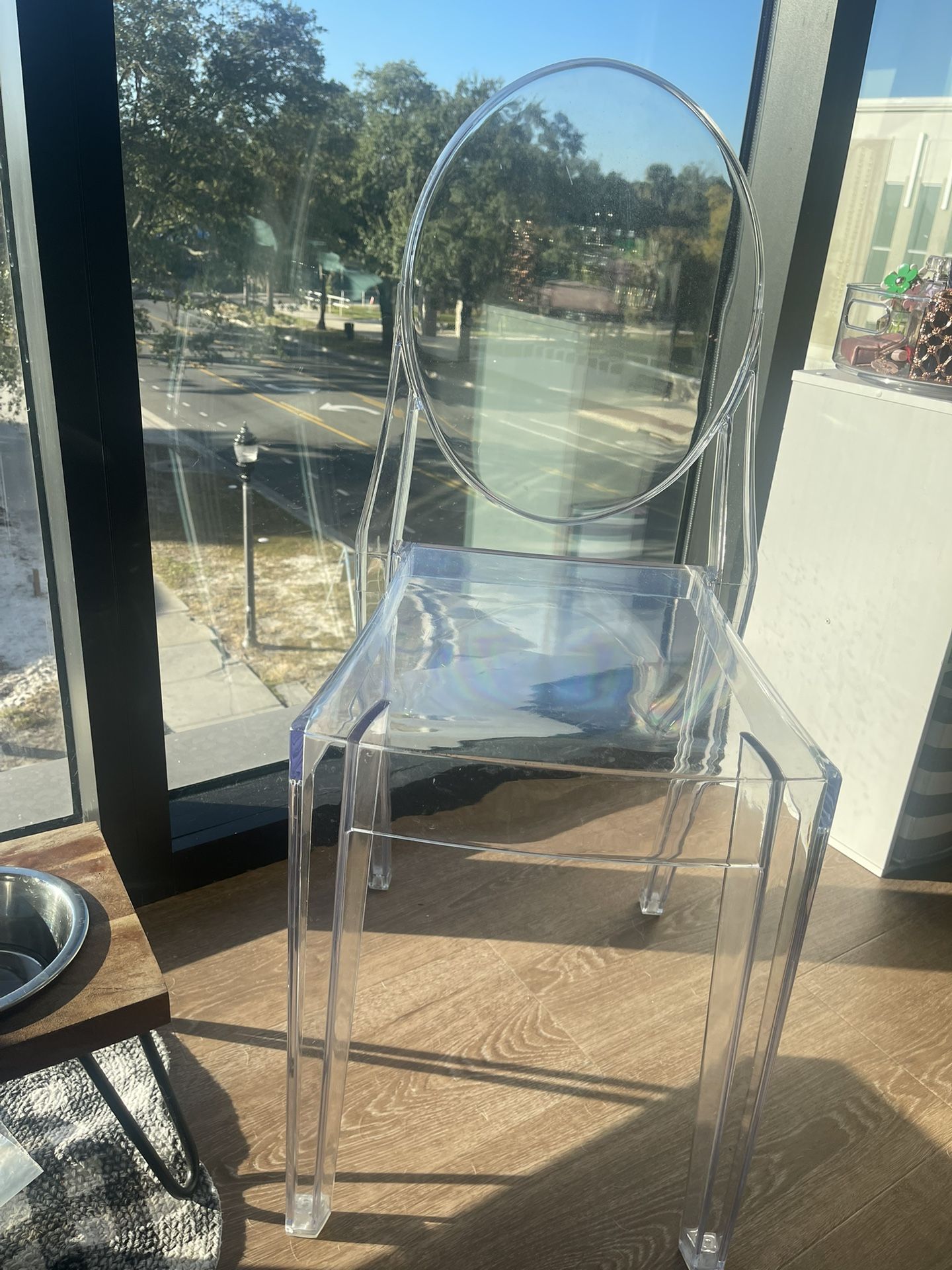 Acrylic chair