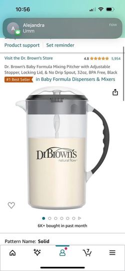 Dr brown pitcher