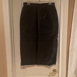 Leather Skirt