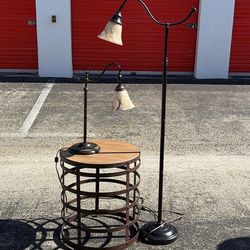 Matching Floor and Table Lamps