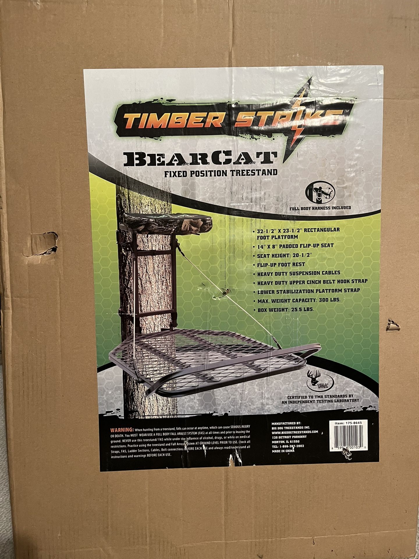 Timber Strike Bearcat Tree Stand