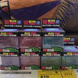 Glitter And Glow Cubes Needoh Nice Cubes