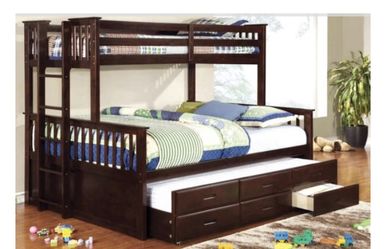 Twin XL/ Queen Bunk Bed 