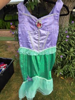 Disney Princess Ariel Mermaid Costume girls halloween Costume