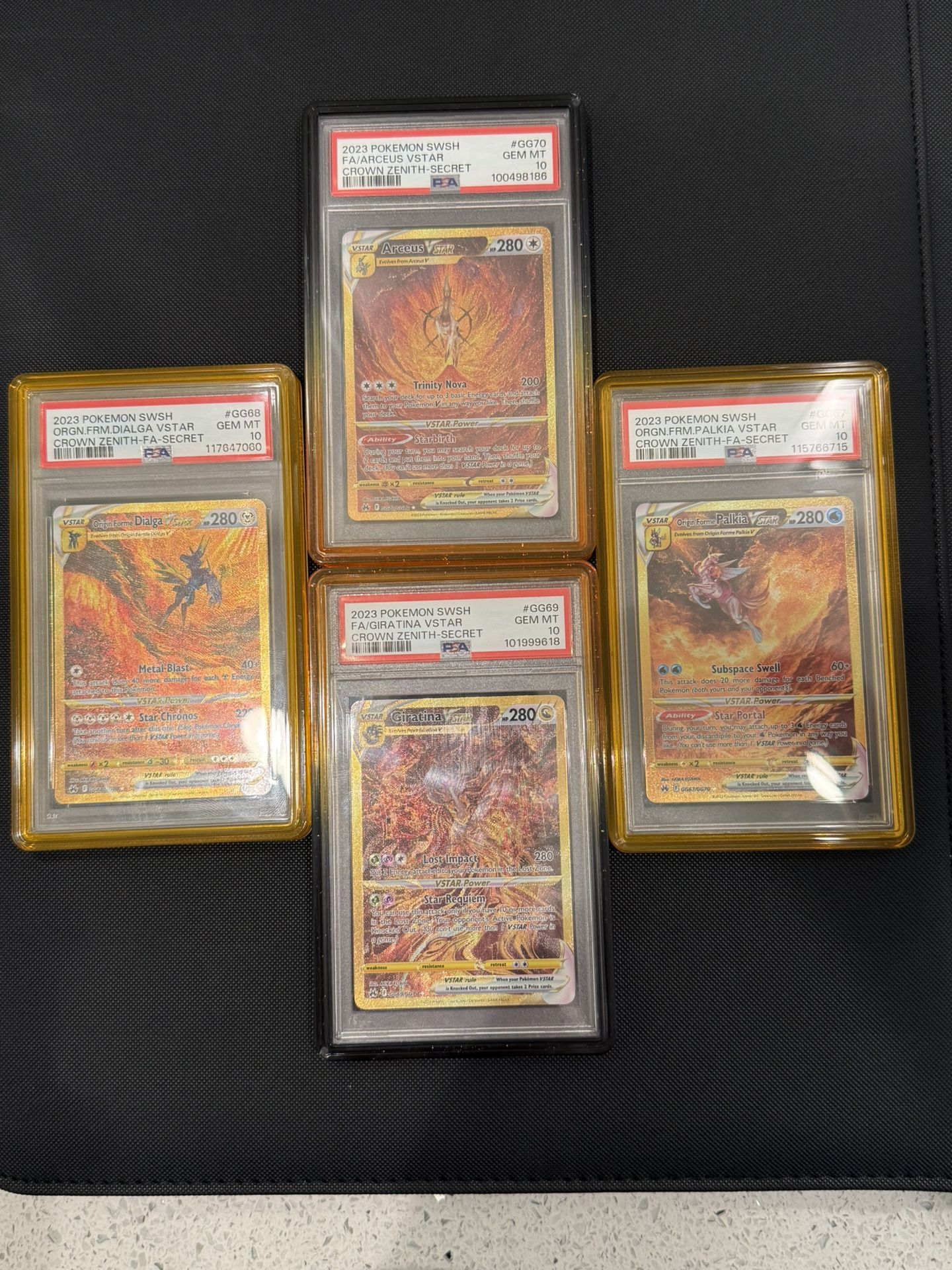 Crown Zenith Galarian Gallery Full PSA 10 Set