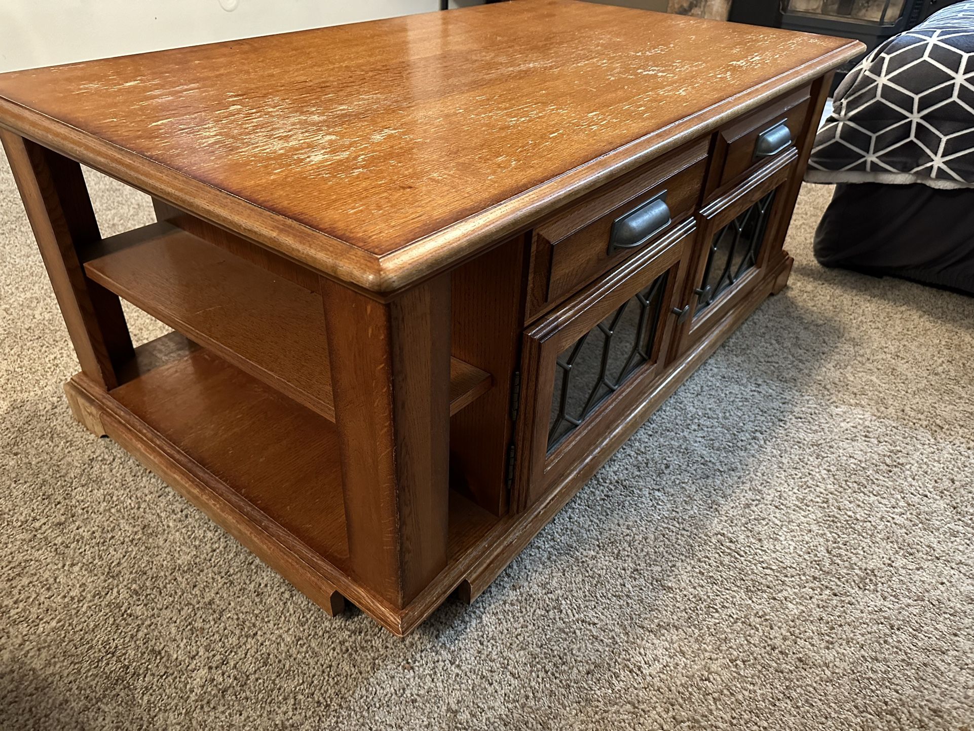 Solid Wood Coffee Table