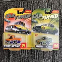 MGA Entertainment Car Tuned Series 3 Bundle – Brand New | Toyota Pickup & Pontiac GTO