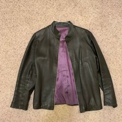 Custom Persian lamb leather jacket made by the tailor of the former King of Iran