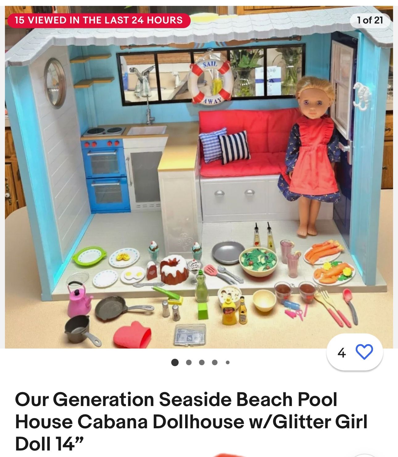 American Girl Beach House, Cozy Cabin and Moped!