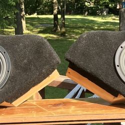 2 Custom  Box With 8 Inch Jl audio Speakers 